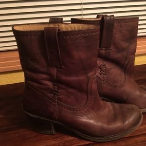 Frye Carmen X Stitch Short Bootie